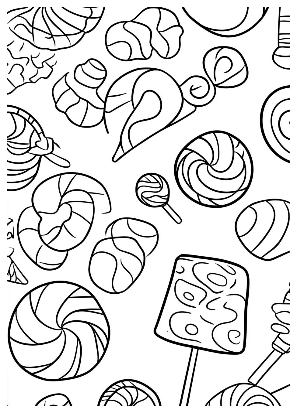 Candy Coloring Pages-2