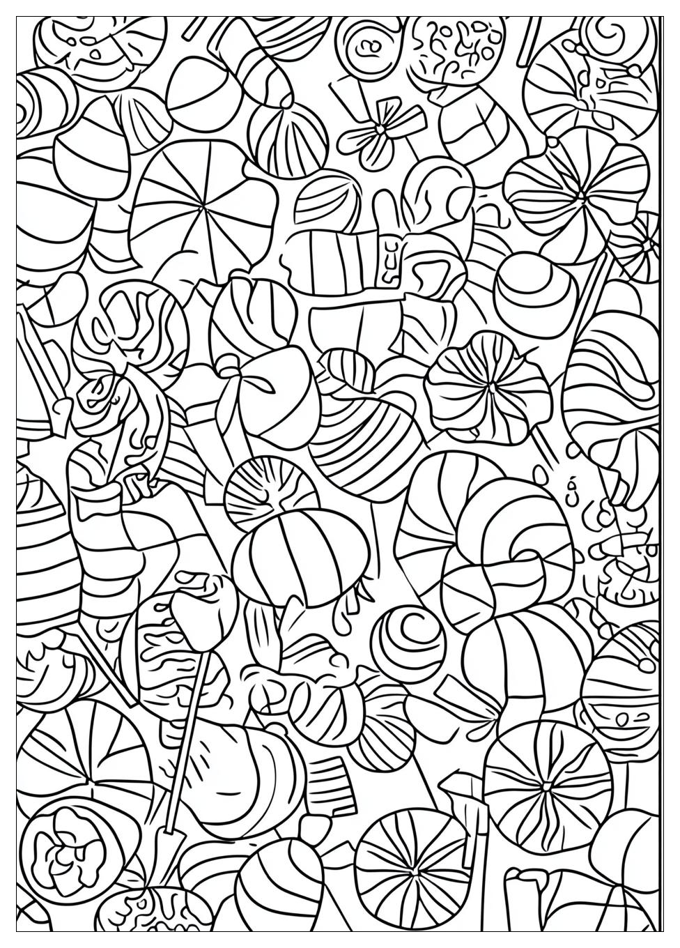 Candy Coloring Pages-3