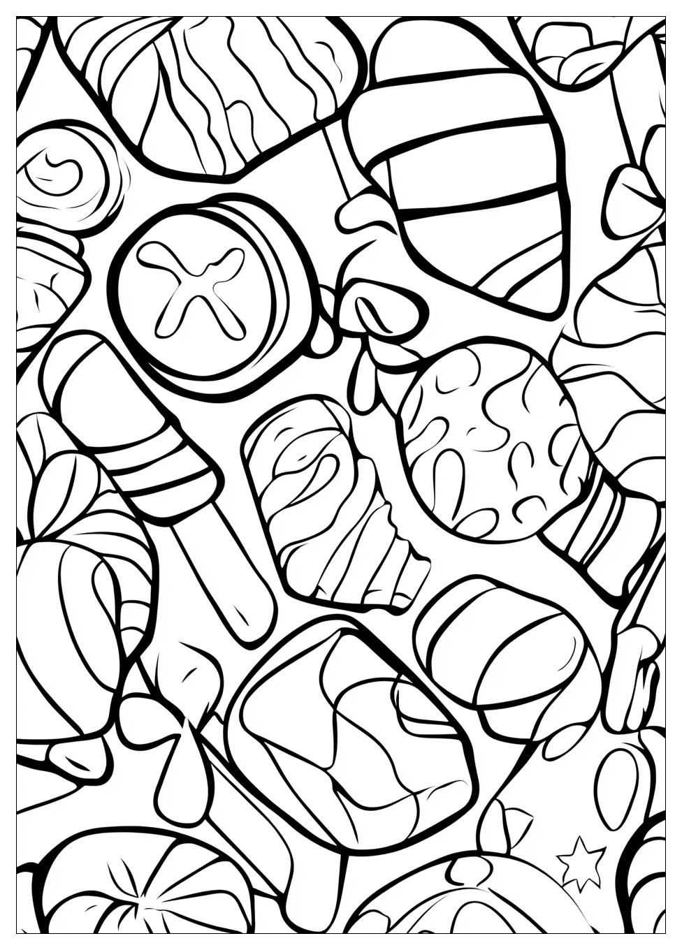 Candy Coloring Pages-4