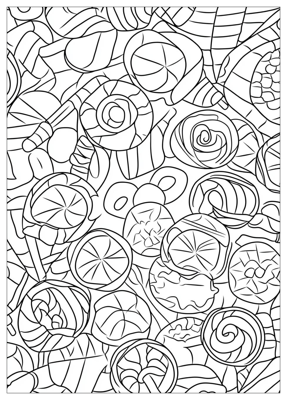 Candy Coloring Pages-5