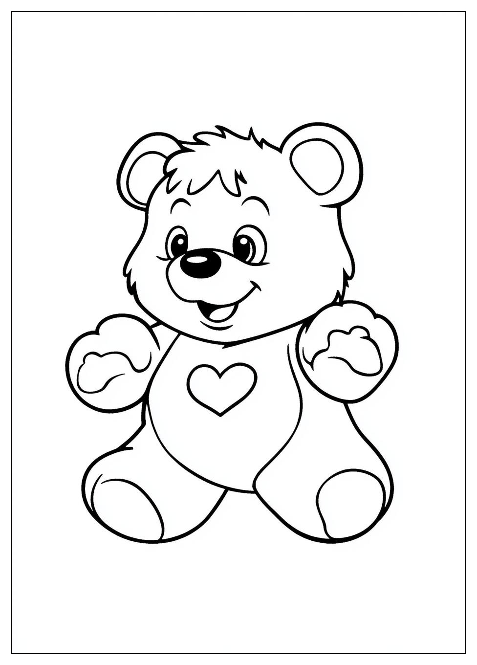 Care Bear Coloring Pages-10
