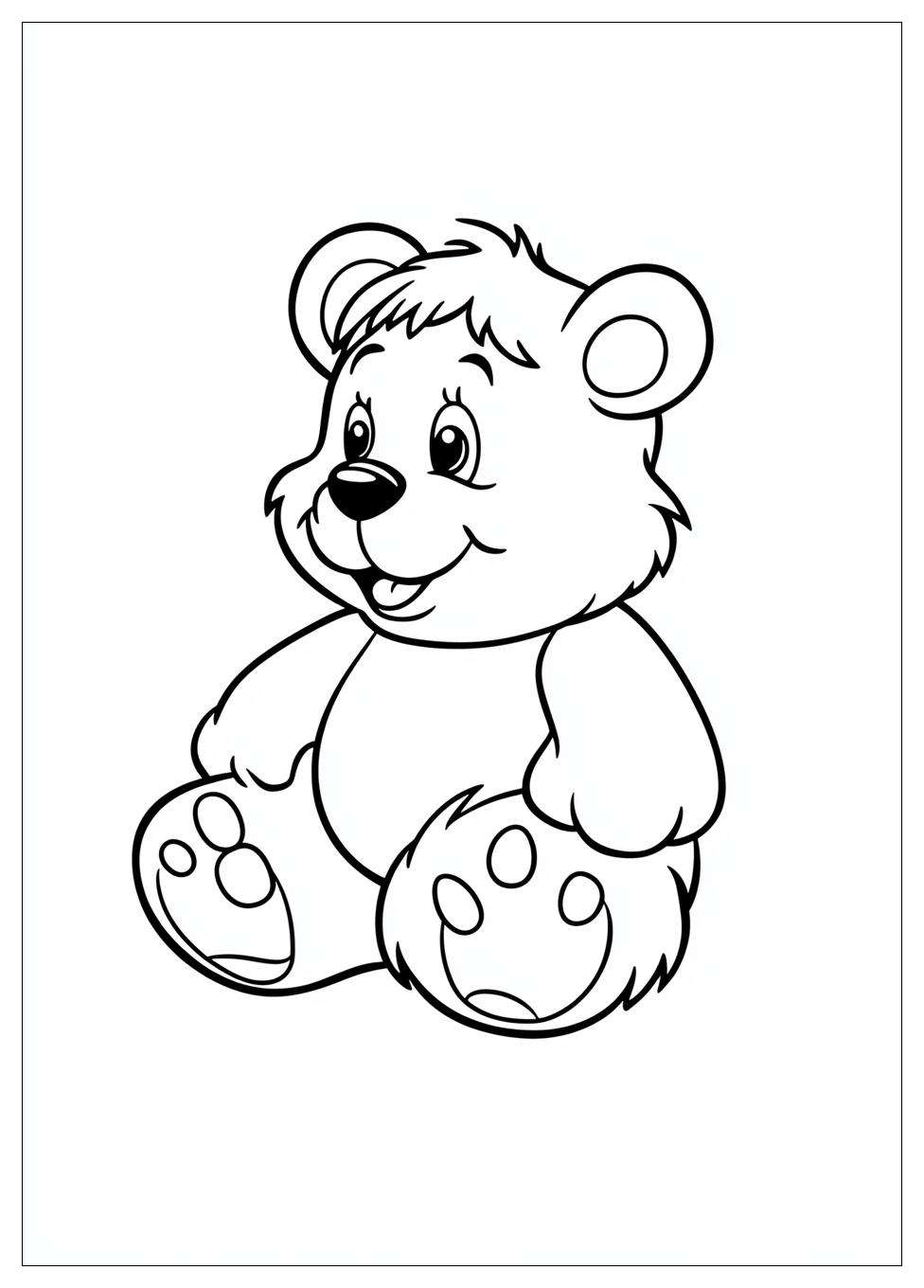Care Bear Coloring Pages-12