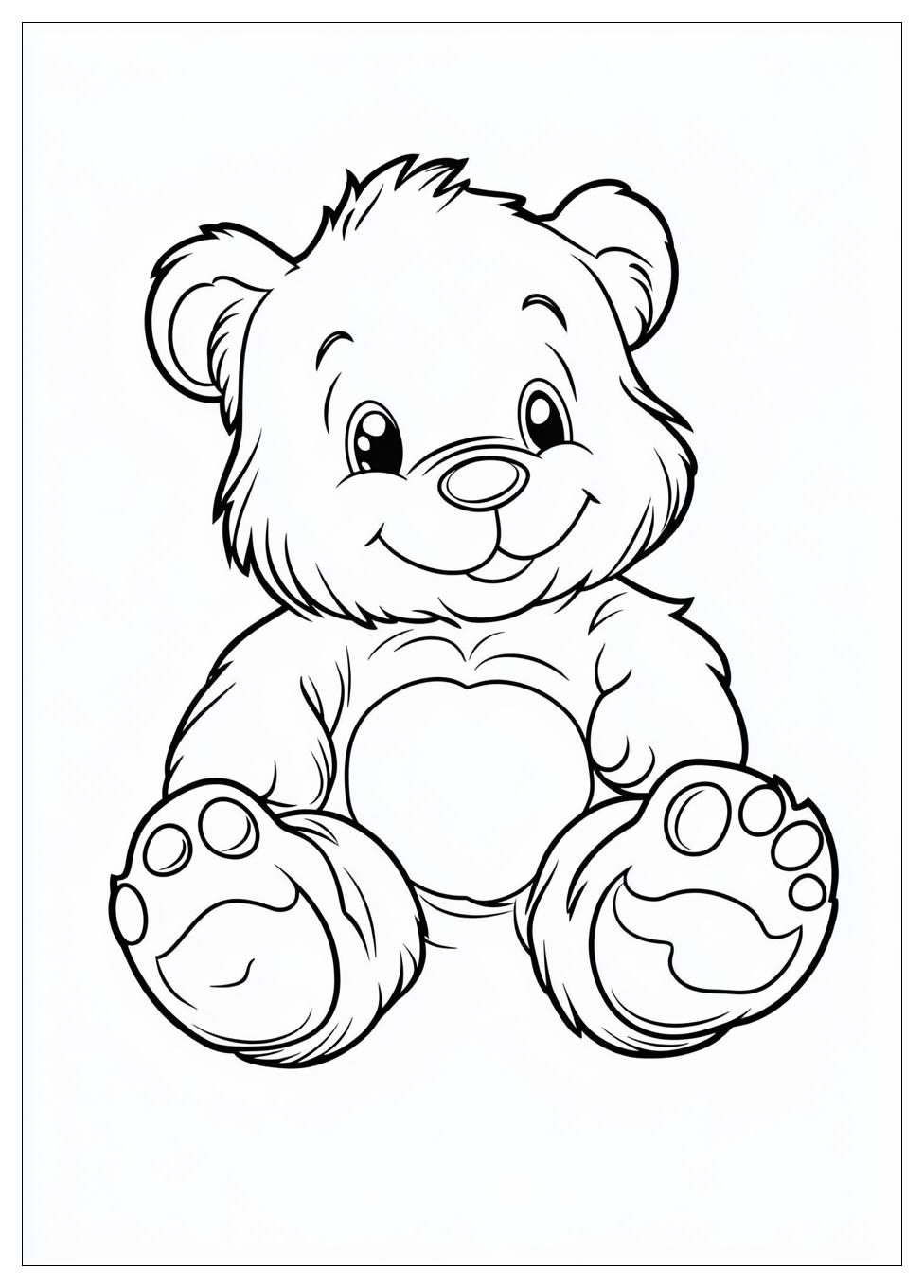 Care Bear Coloring Pages-16