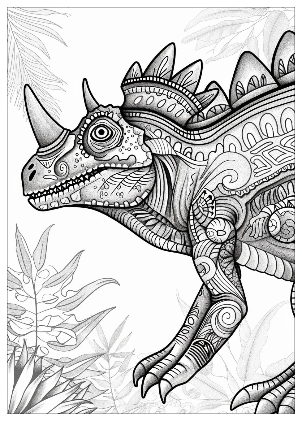 Carnotaurus Coloring Pages-15