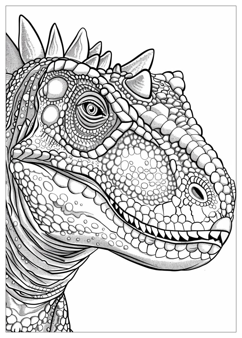 Carnotaurus Coloring Pages-17