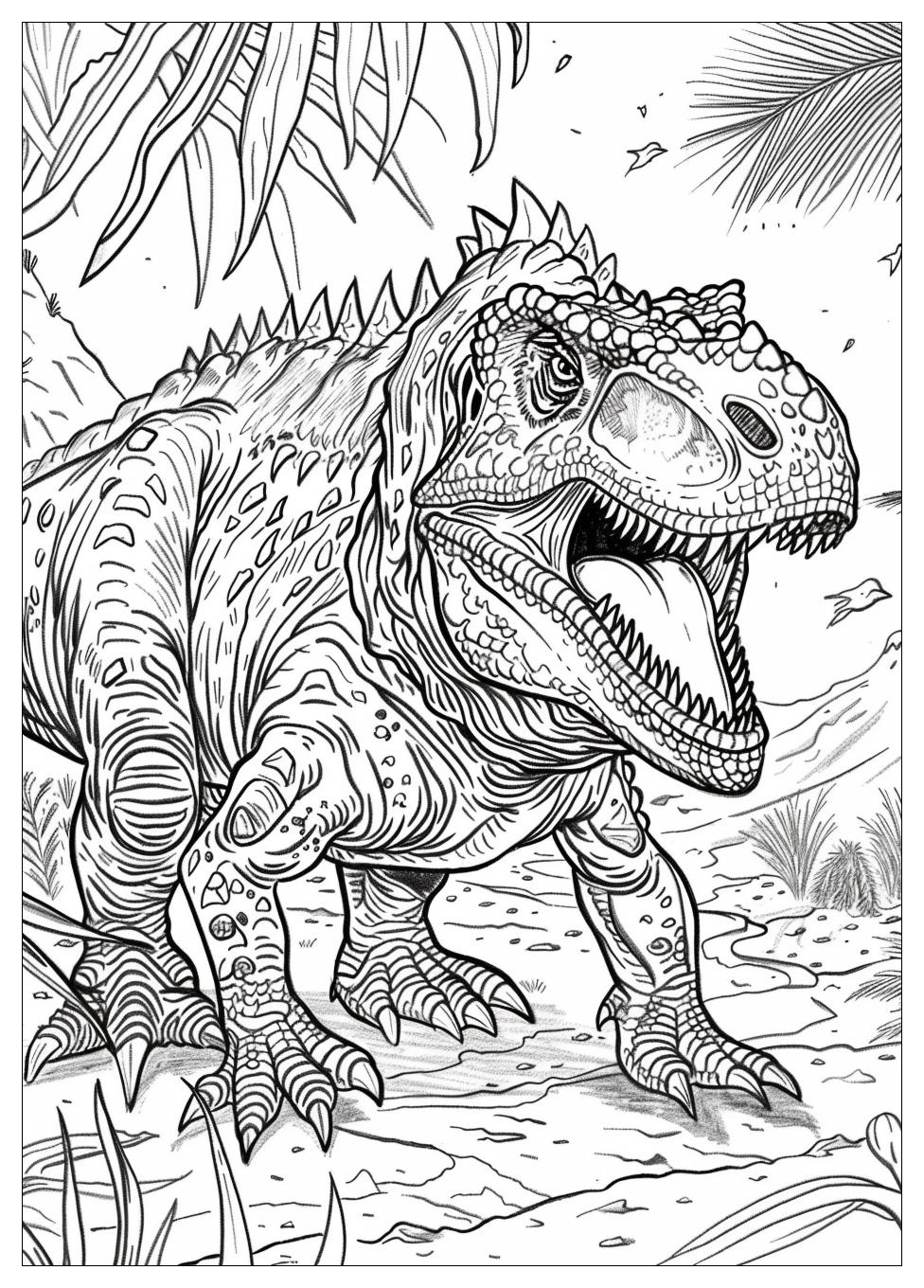 Carnotaurus Coloring Pages-18