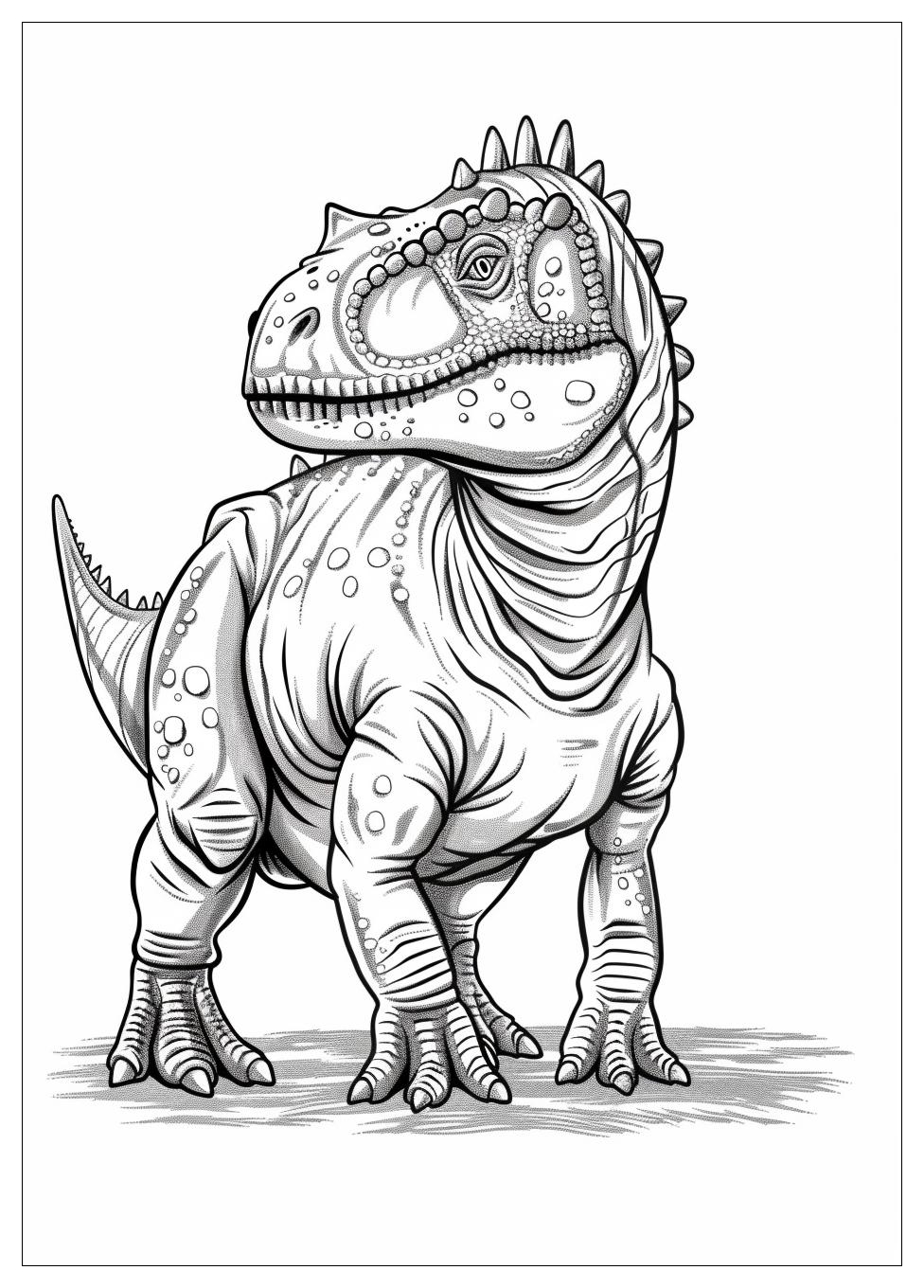 Carnotaurus Coloring Pages-19