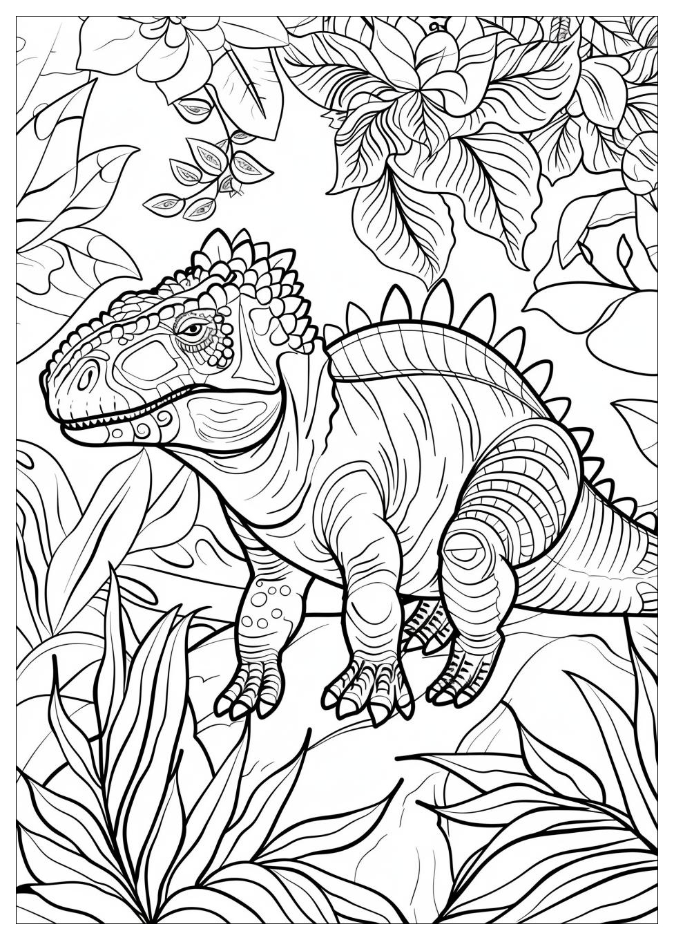 Carnotaurus Coloring Pages-2