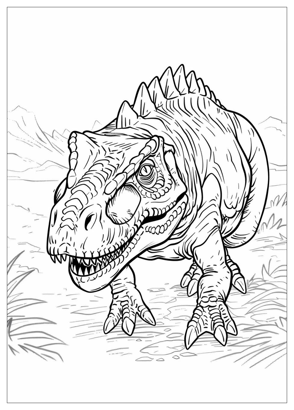 Carnotaurus Coloring Pages-20