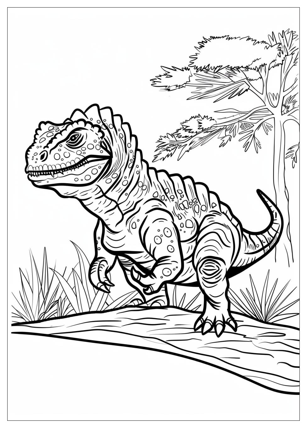 Carnotaurus Coloring Pages-4