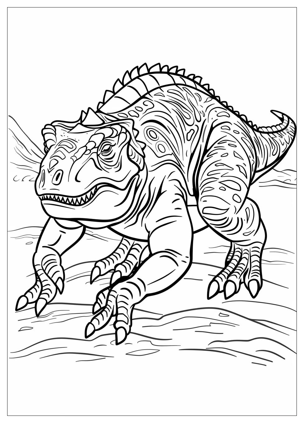 Carnotaurus Coloring Pages-7