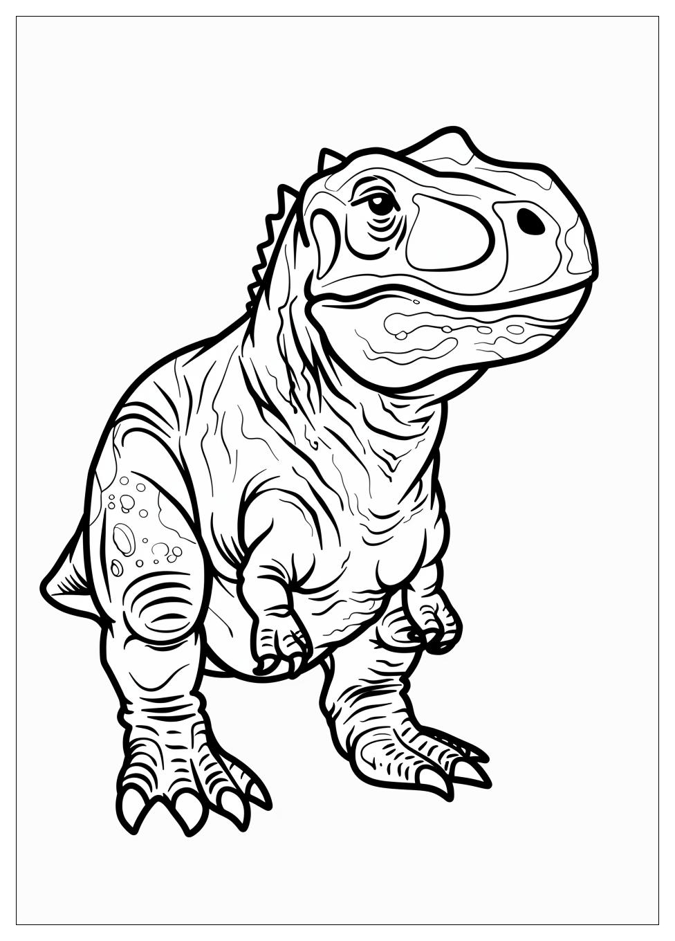 Carnotaurus Coloring Pages-8