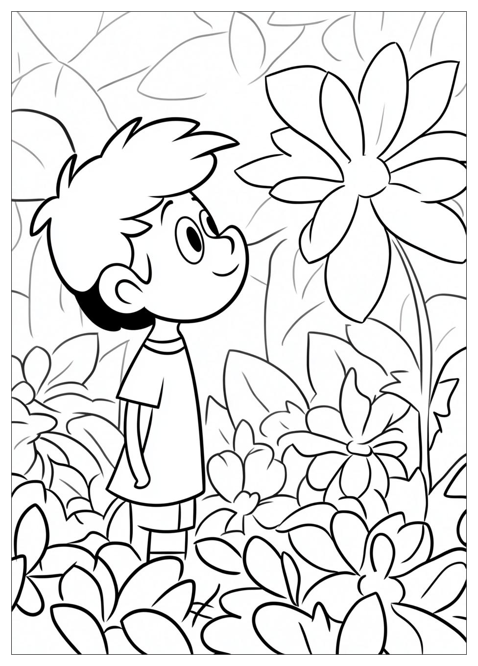 Cartoon Coloring Pages-6