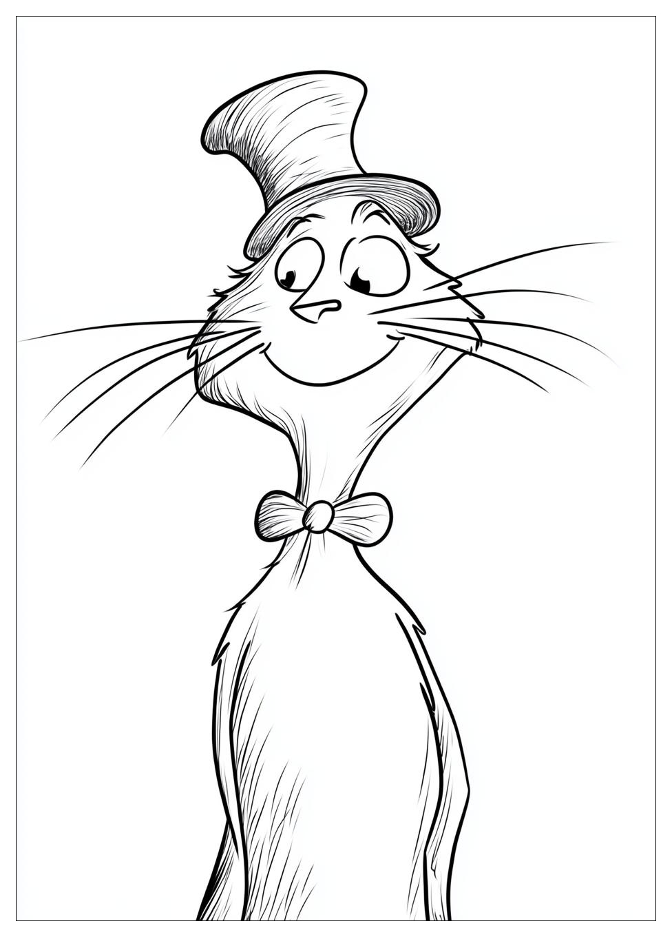 Cat In The Hat Coloring Pages-18