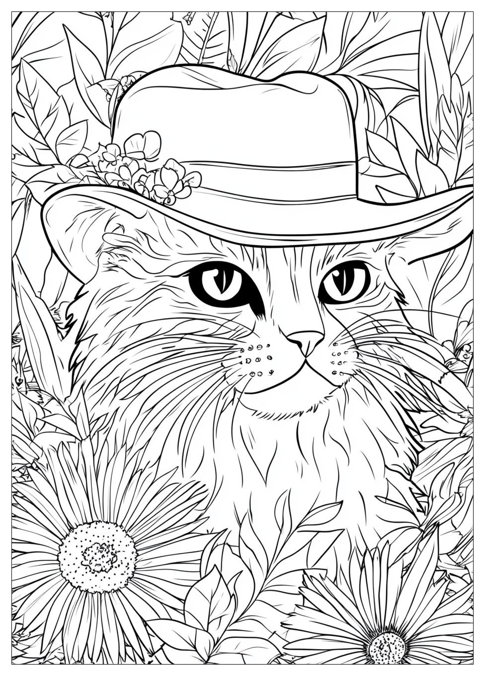 Cat In The Hat Coloring Pages-20