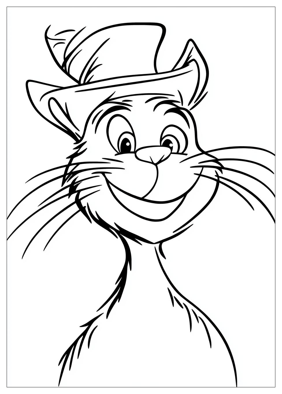 Cat In The Hat Coloring Pages-9