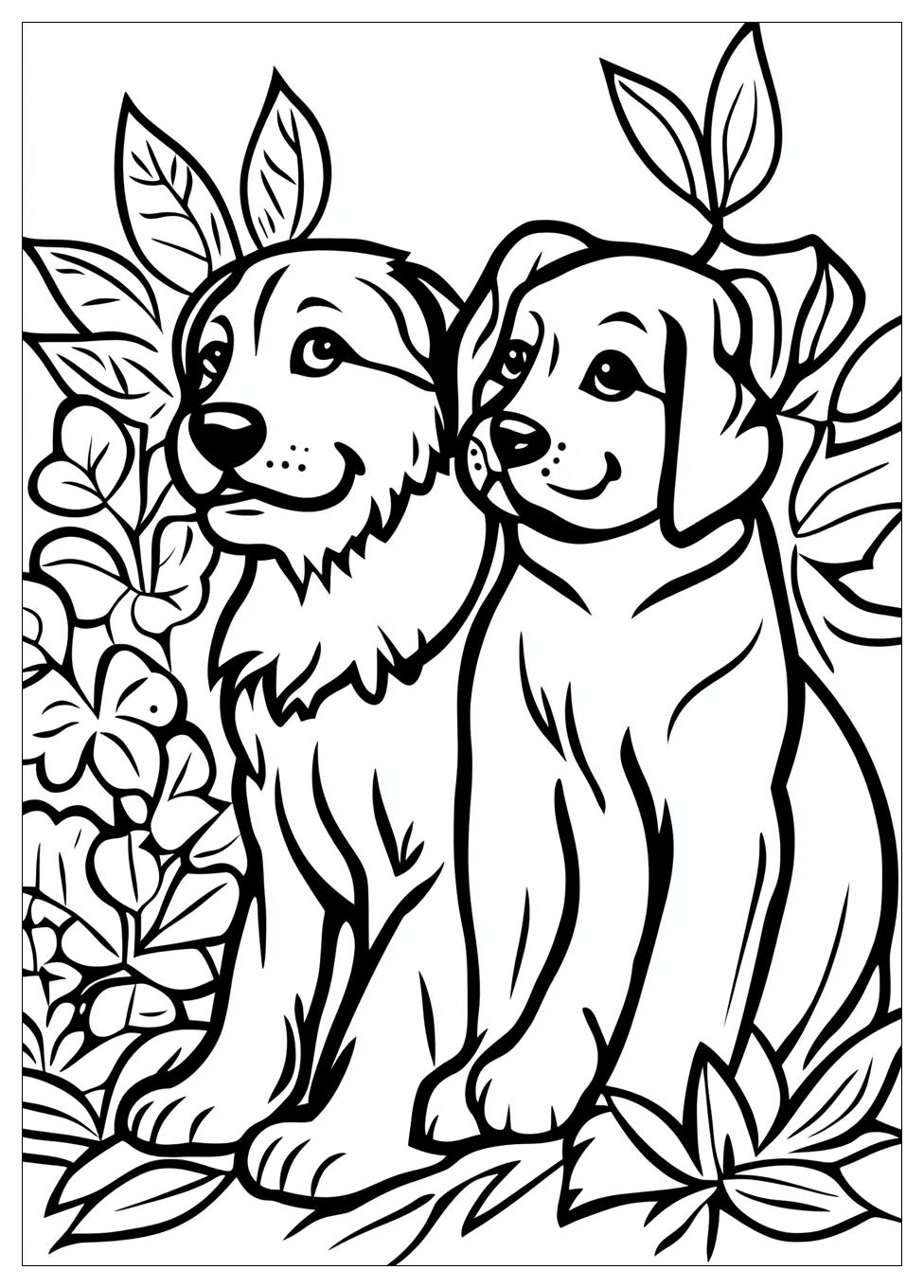 Free Printable Cat and Dog Coloring Pages 1 Cat and Dog Coloring Pages-1