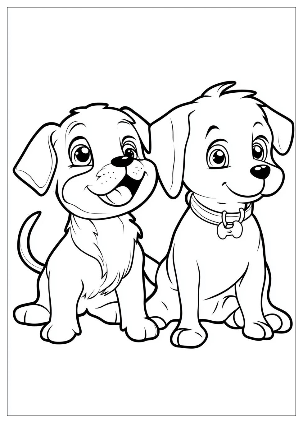 Free Printable Cat and Dog Coloring Pages 10 Cat and Dog Coloring Pages-10
