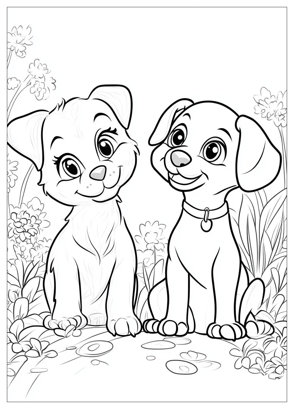 Free Printable Cat and Dog Coloring Pages 11 Cat and Dog Coloring Pages-11