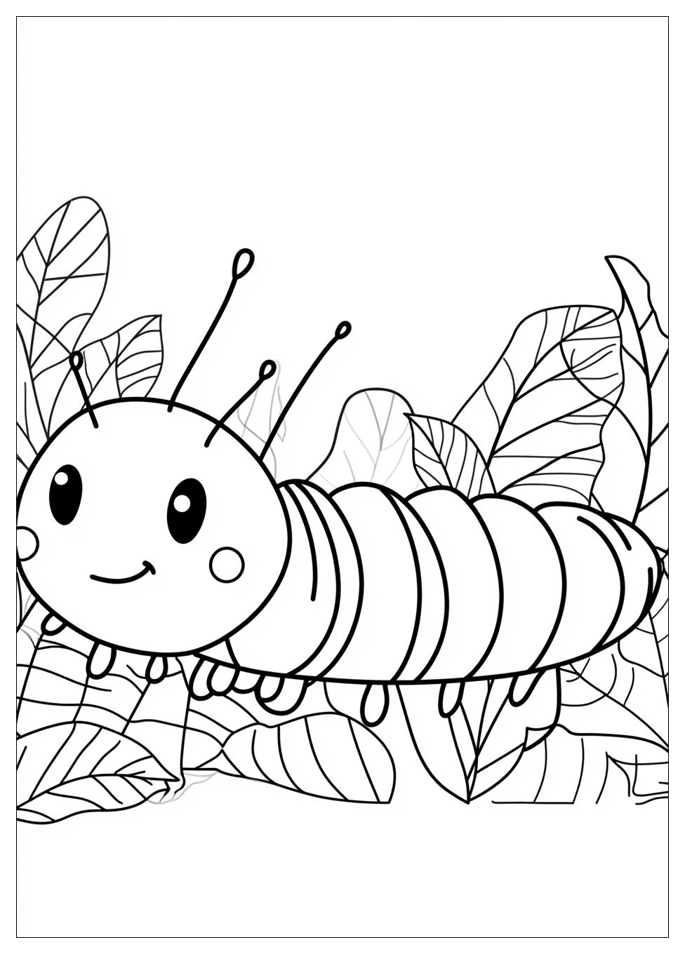 Caterpillar Coloring Pages-12
