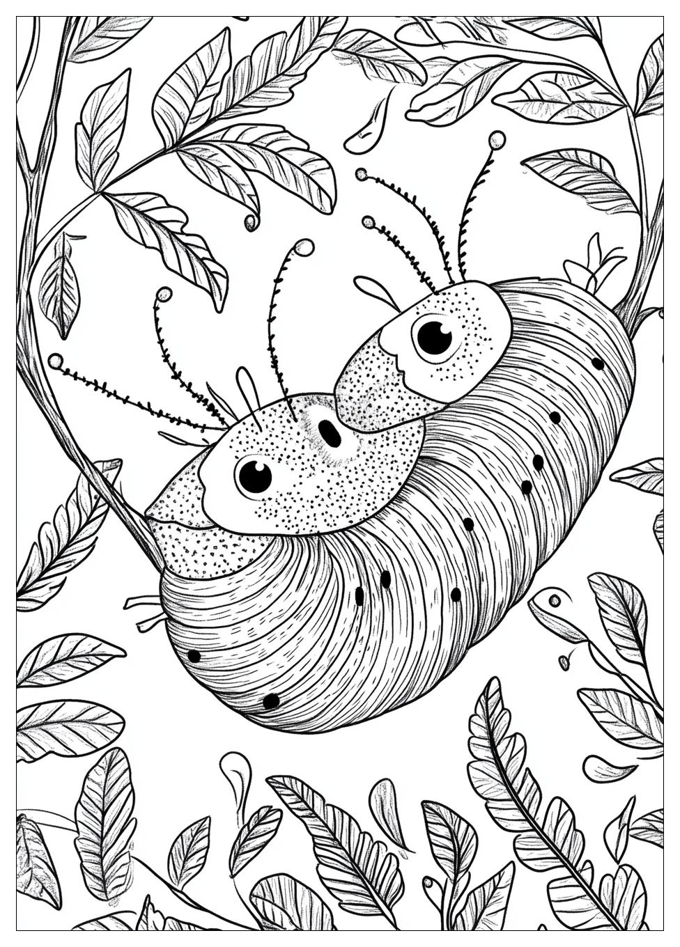 Caterpillar Coloring Pages-13