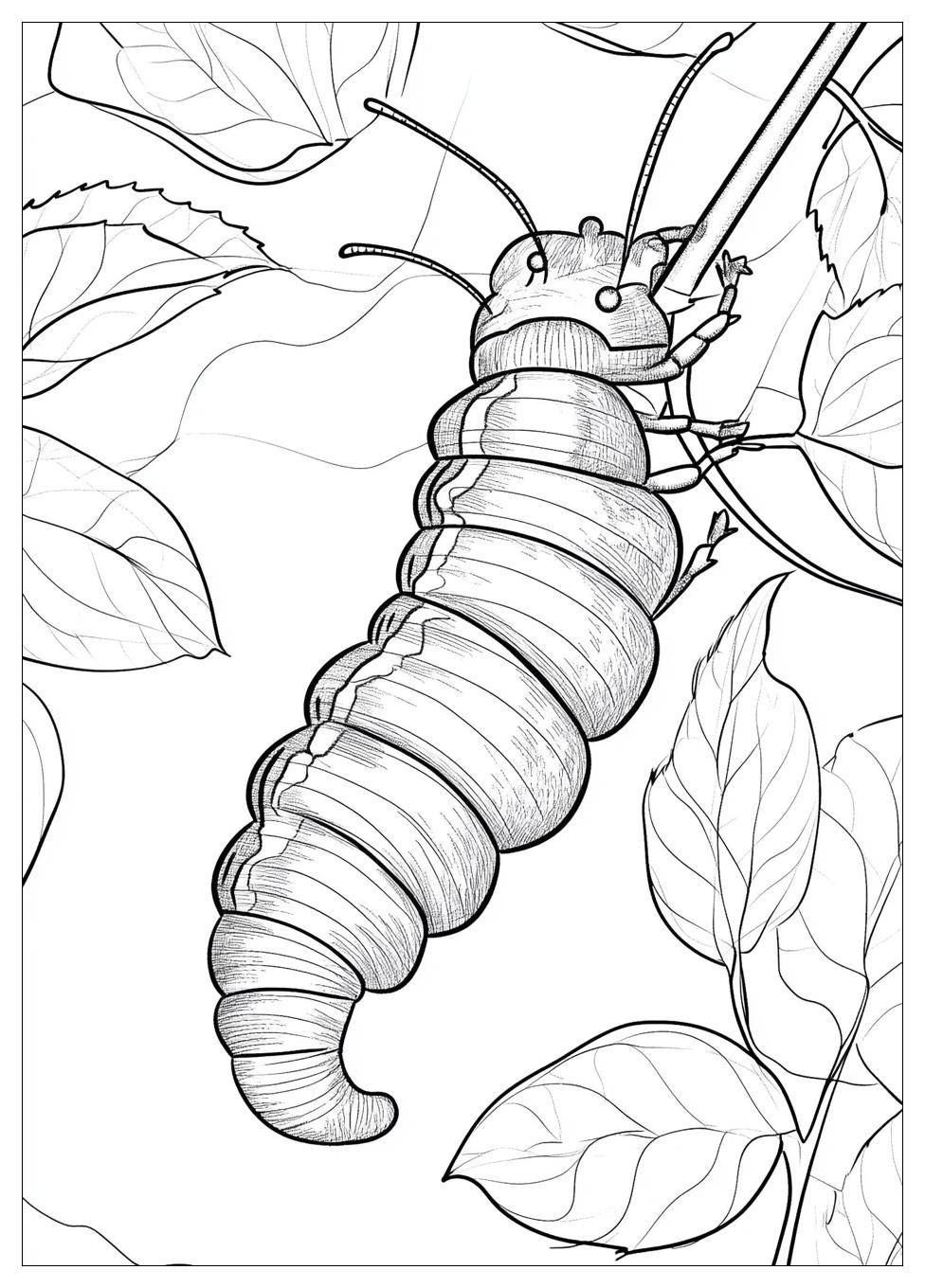 Caterpillar Coloring Pages-15