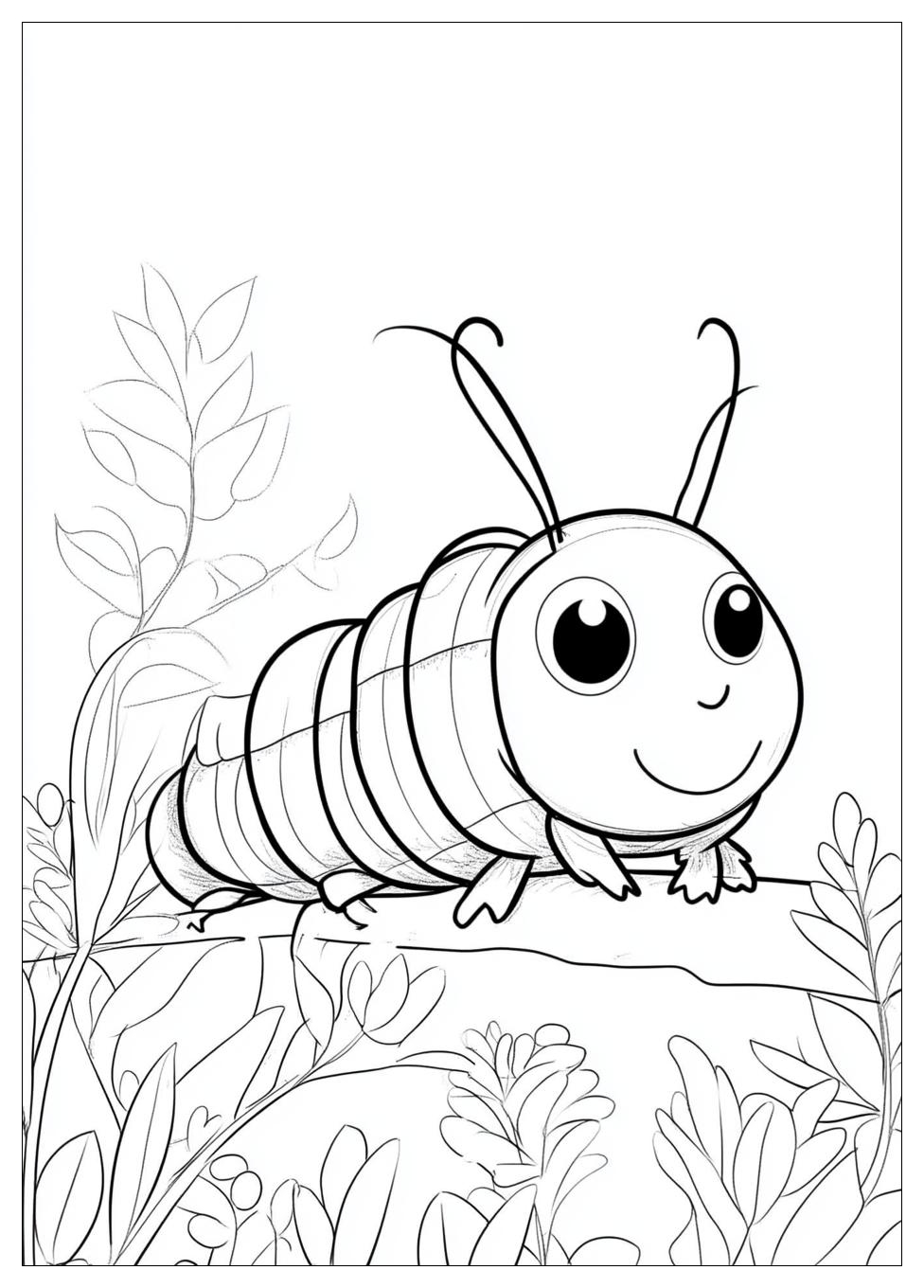 Caterpillar Coloring Pages-2