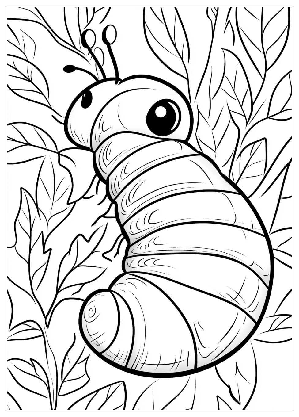 Caterpillar Coloring Pages-3