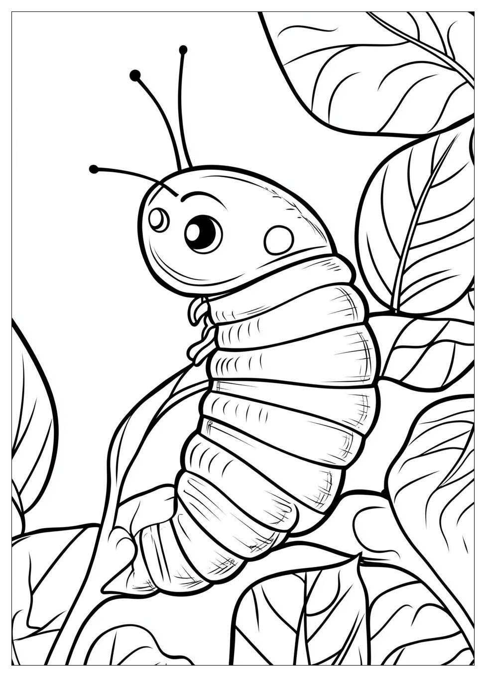 Caterpillar Coloring Pages-5