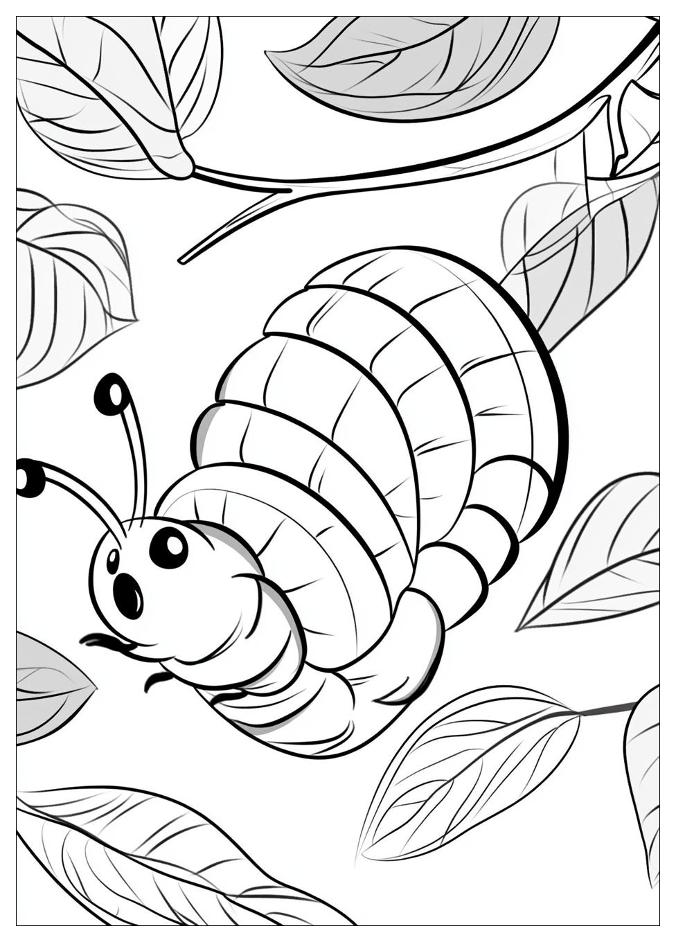 Caterpillar Coloring Pages-6