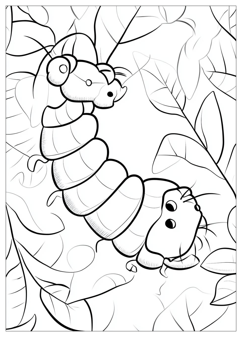 Caterpillar Coloring Pages-8