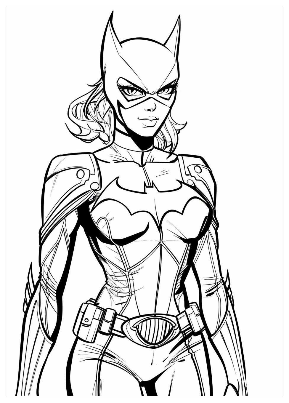 Catwoman Coloring Pages-11