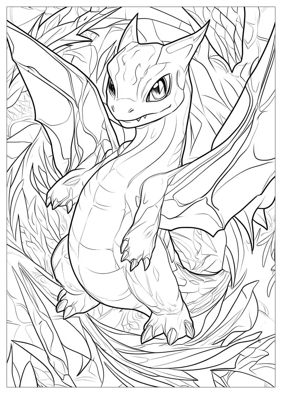 Charizard Coloring Pages-18