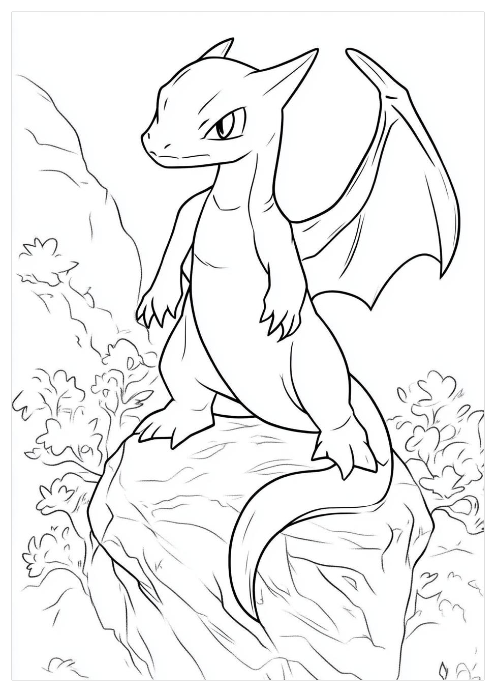 Charizard Coloring Pages-20