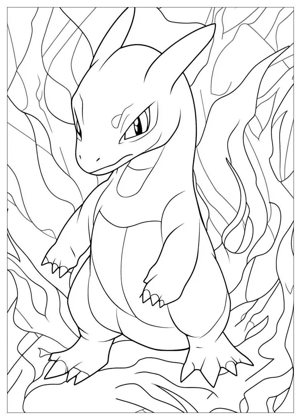 Charizard Coloring Pages-3