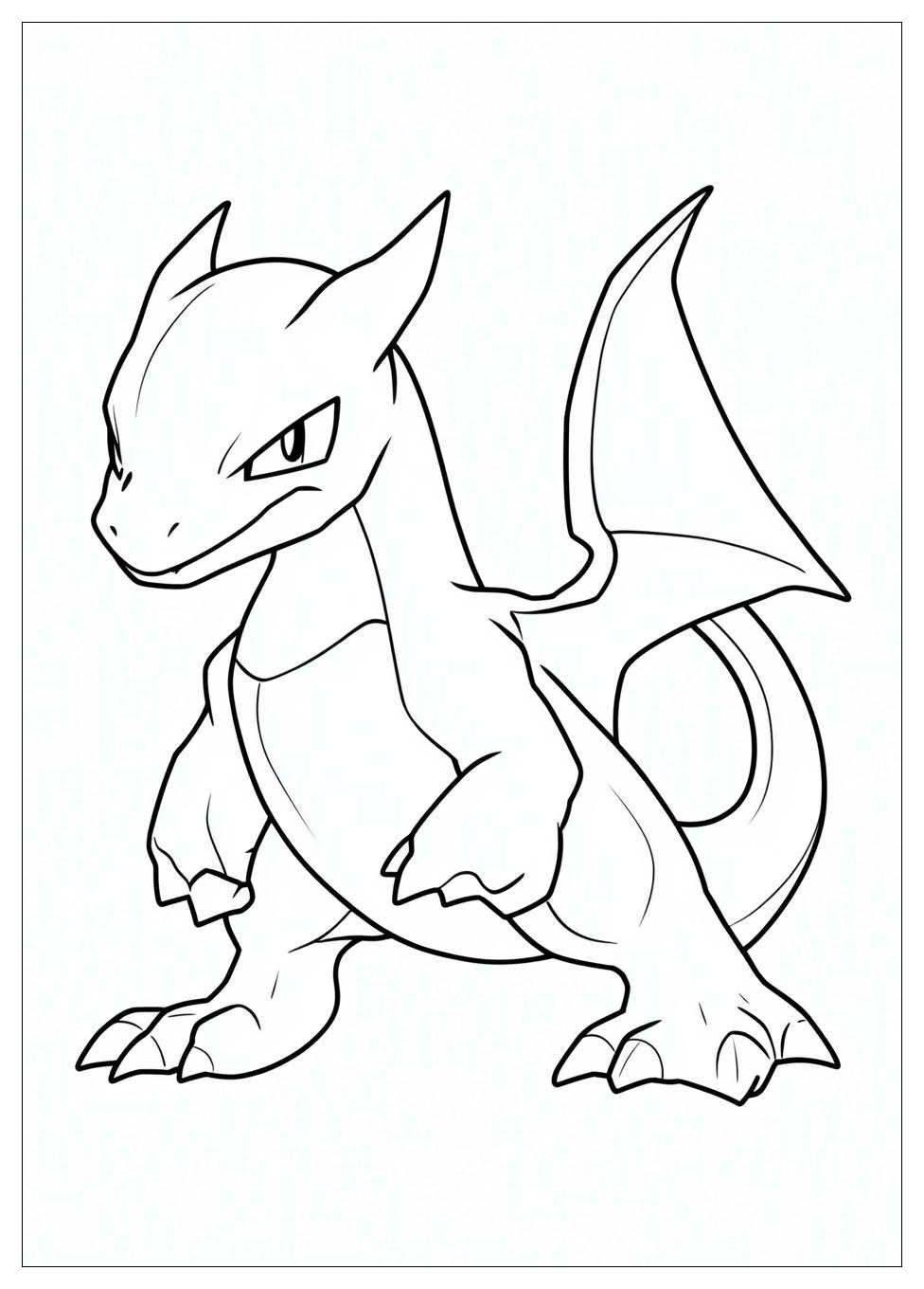 Charizard Coloring Pages-8
