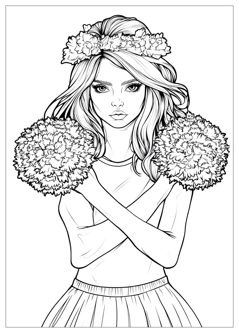 Cheerleader Coloring Pages-20
