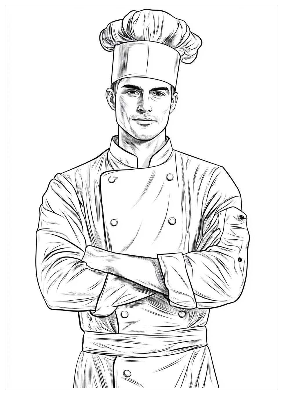 Chef Coloring Pages-13