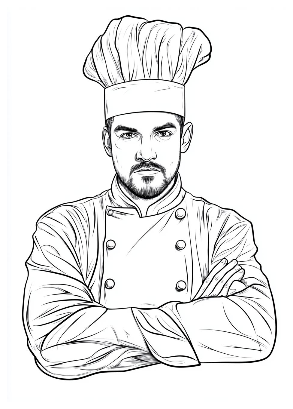 Chef Coloring Pages-16