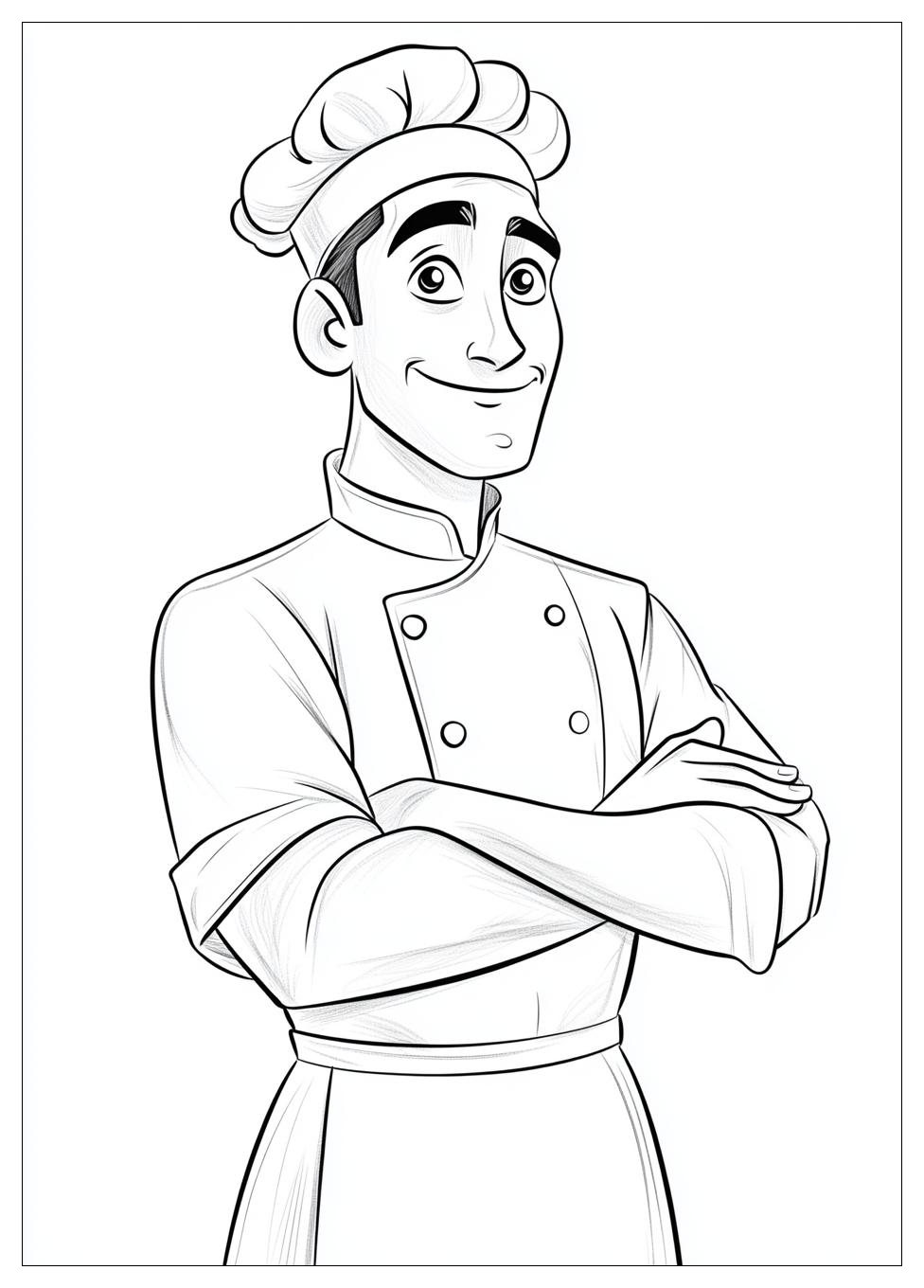 Chef Coloring Pages-2