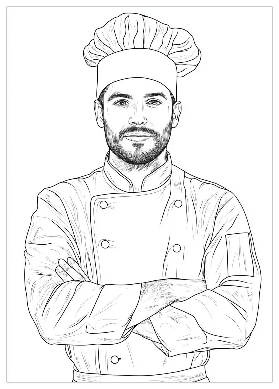Chef Coloring Pages-20