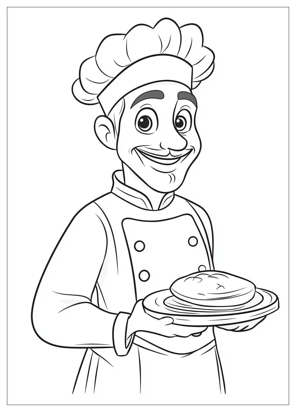 Chef Coloring Pages-6