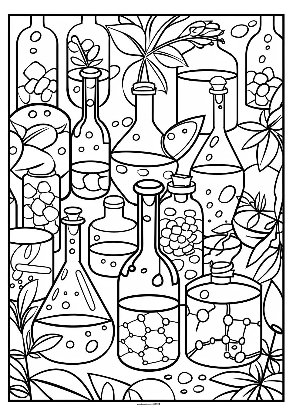 Chemistry Coloring Pages-10