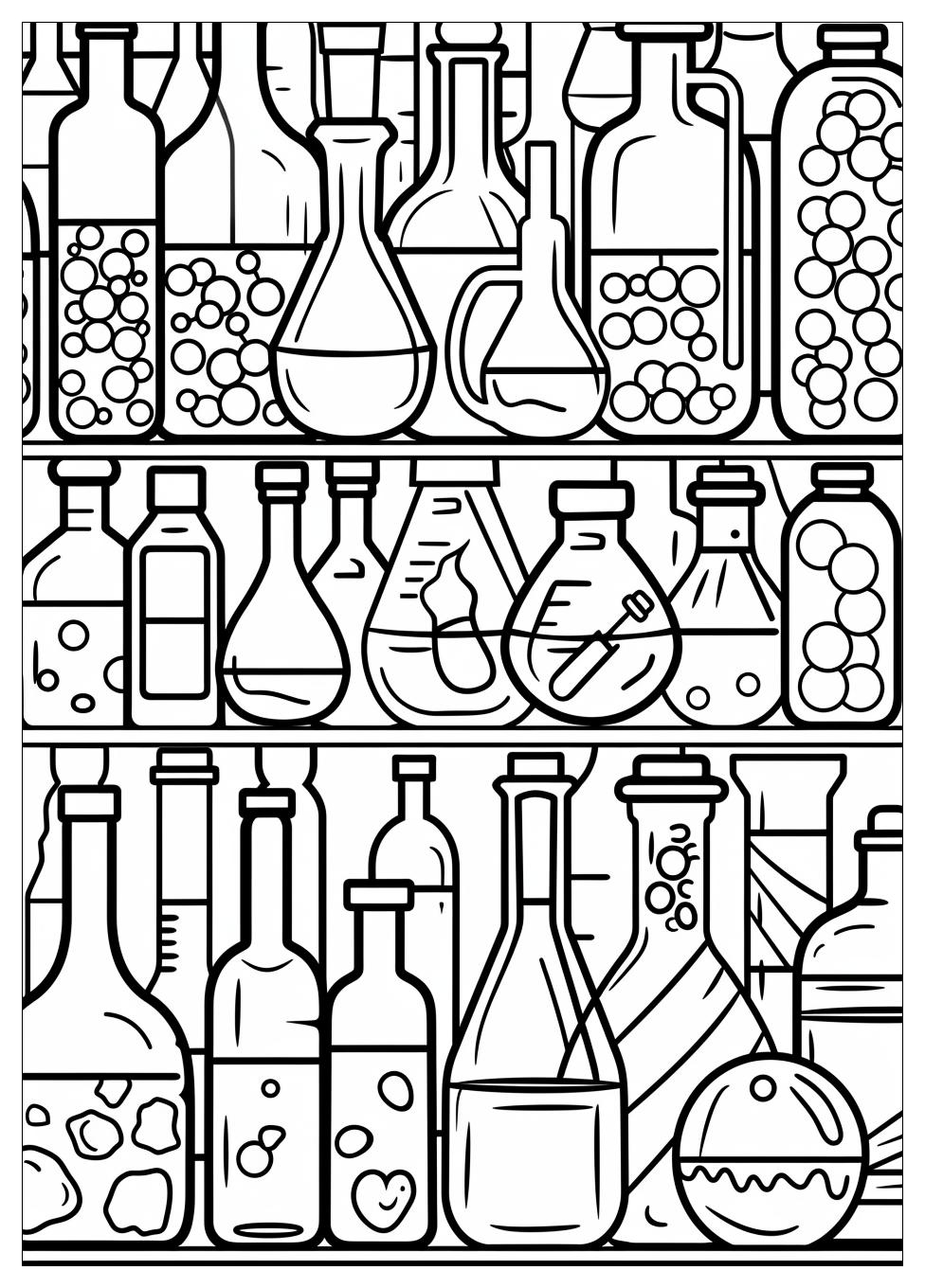 Chemistry Coloring Pages-12