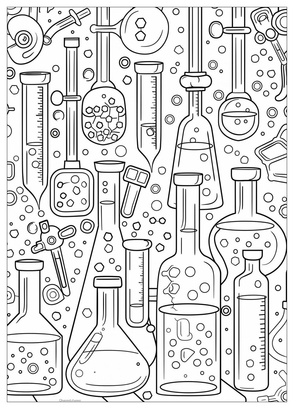 Chemistry Coloring Pages-14