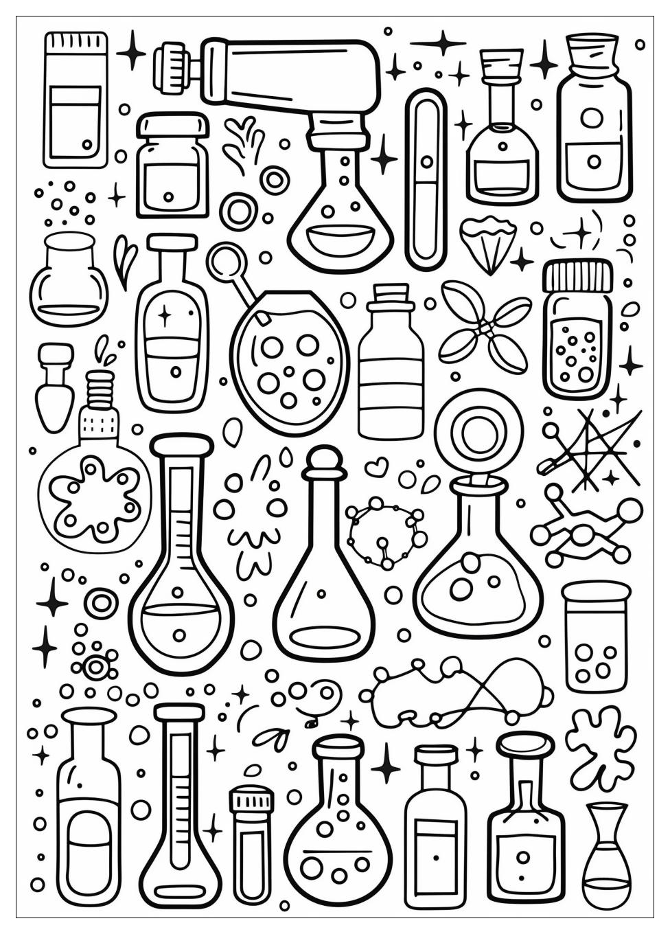 Chemistry Coloring Pages-16