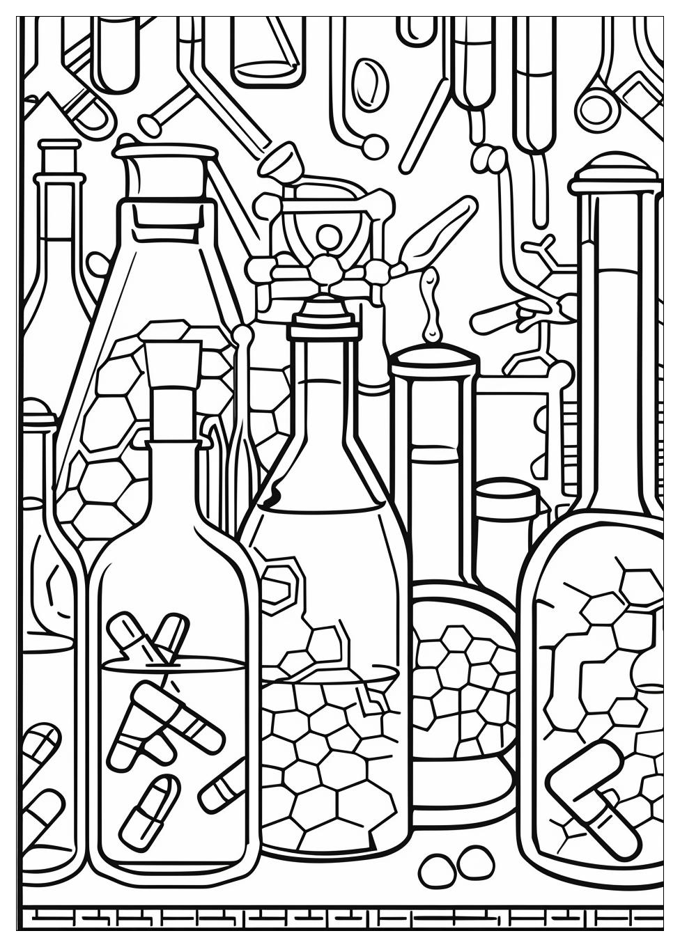 Chemistry Coloring Pages-20