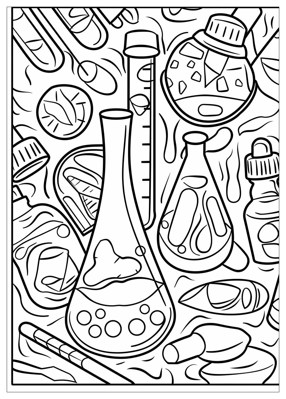 Chemistry Coloring Pages-8