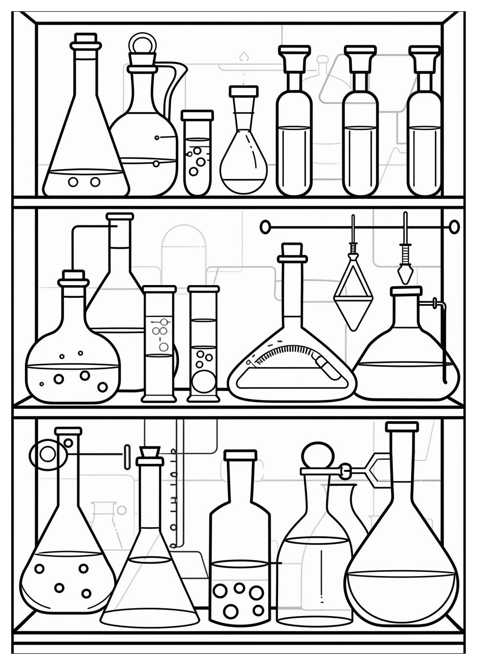 Chemistry Coloring Pages-9