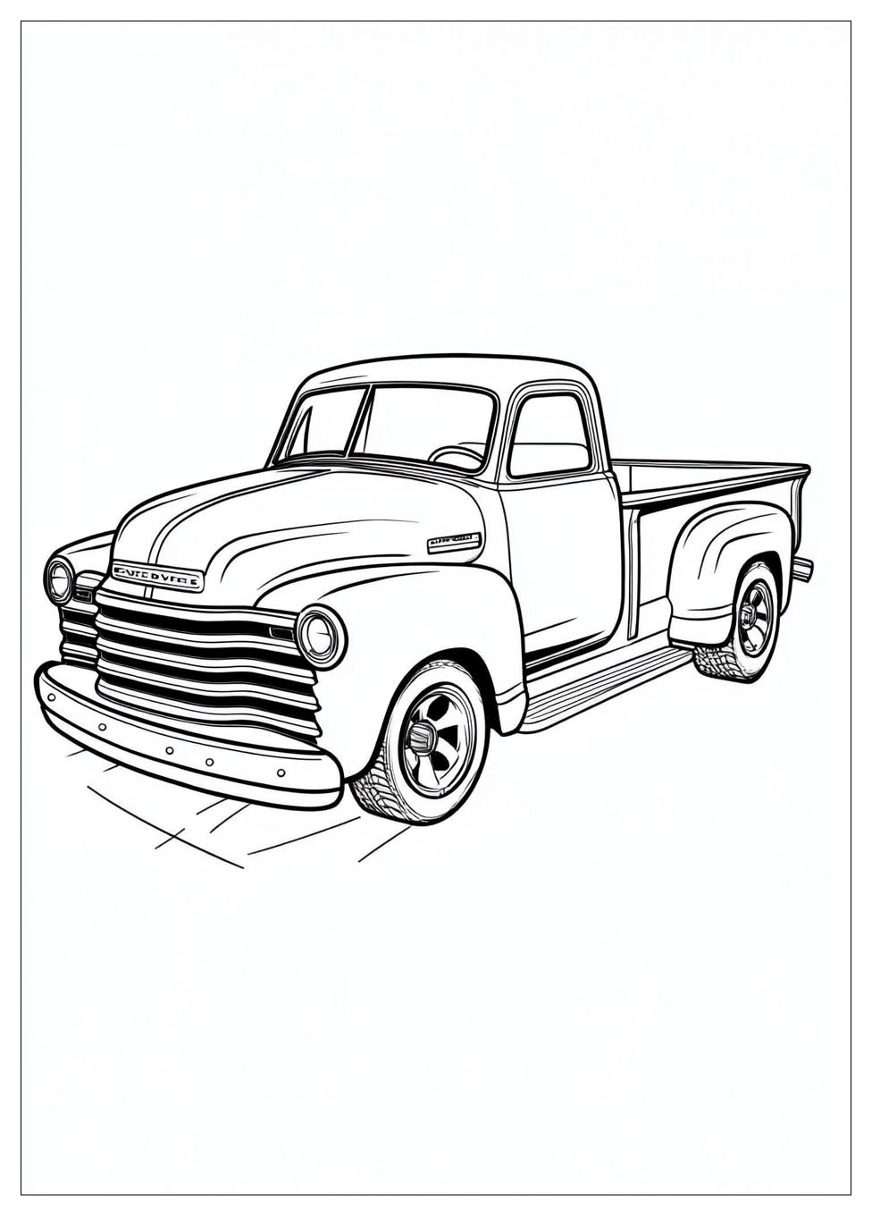 Chevy Truck Coloring Pages-1